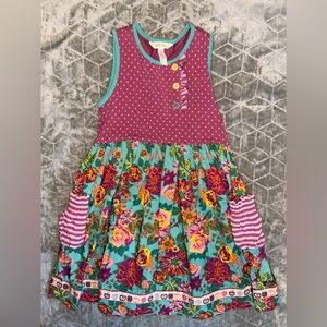 Matilda Jane Dress with pockets Girls 8